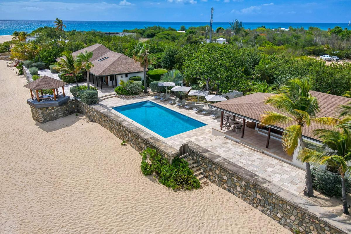 Villa rental St Martin - Drone beach